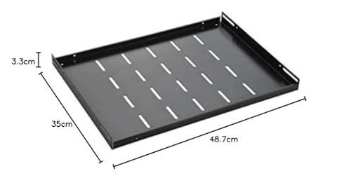 kimex-racks-et-baies-tag-re-fixe-rack-19-350mm-90kg image 4