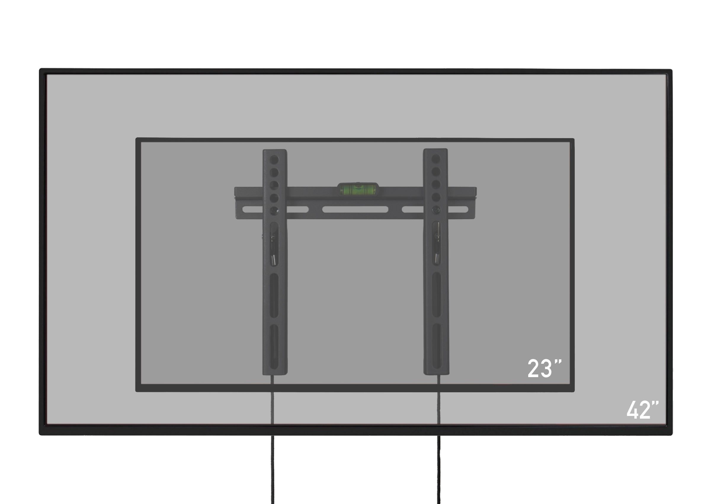 celexon-fixed-4225-support-tv-mural-fixe-23-42-vesa-200 image 1