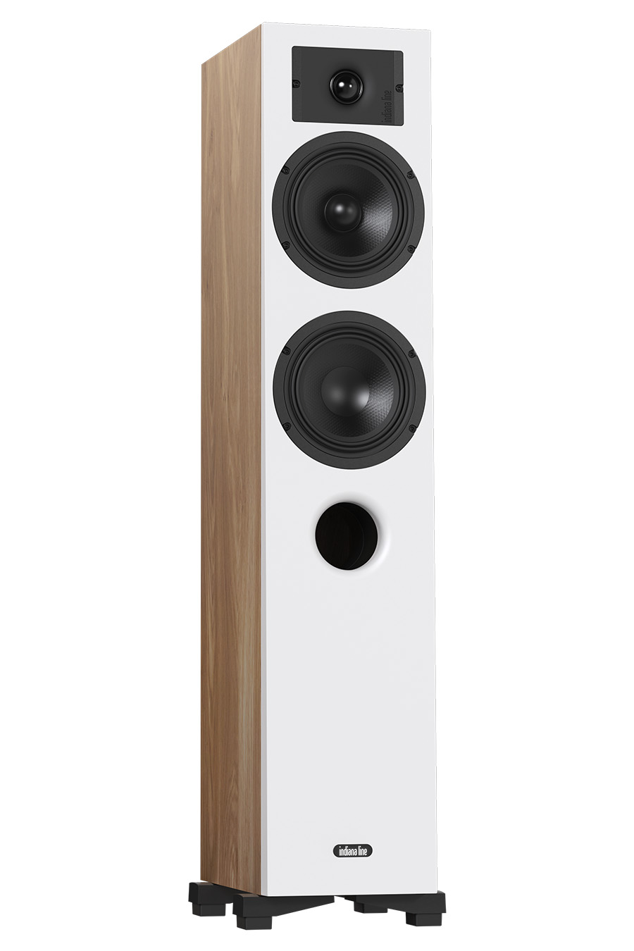 indiana-line-diva-5-enceinte-colonne-noire-fa-ade-mate-inclin-e image 2