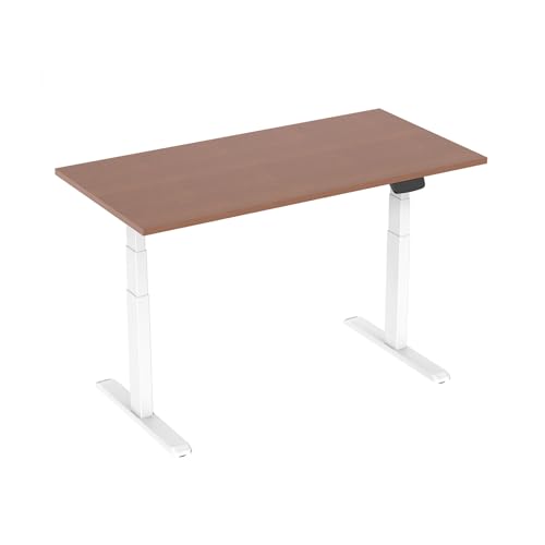 kimex-150-2315k3w-bureau-assis-debout-150x75-noyer-blanc-connect image 8