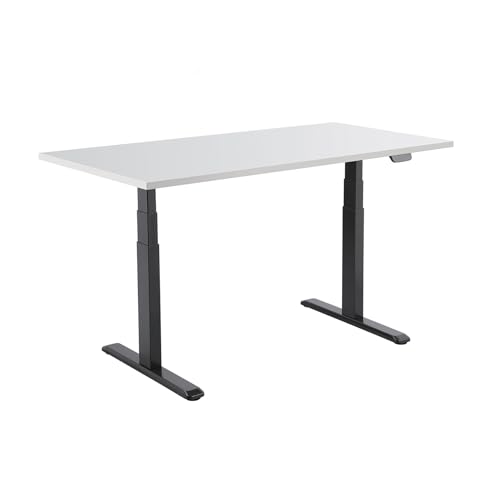 kimex-150-2515k2w-bureau-assis-debout-motoris-150x75-blanc-noir image 8