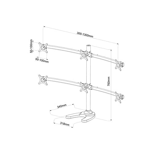 kimex-015-1258-support-6-crans-pc-13-24-vesa-poser image 3