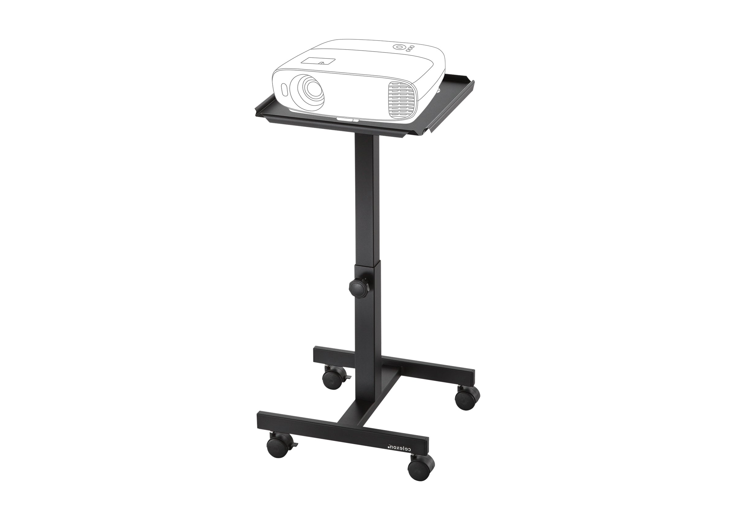 celexon-pt1010-table-mobile-vid-oprojecteur-noir-1-plateau-r-glable image 3