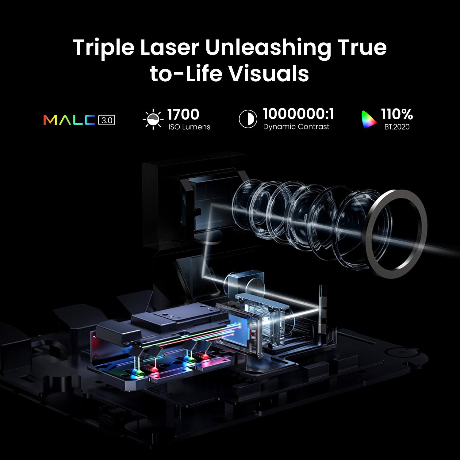 jmgo-n1s-4k-vid-oprojecteur-laser-portable-1700lm-google-tv image 4