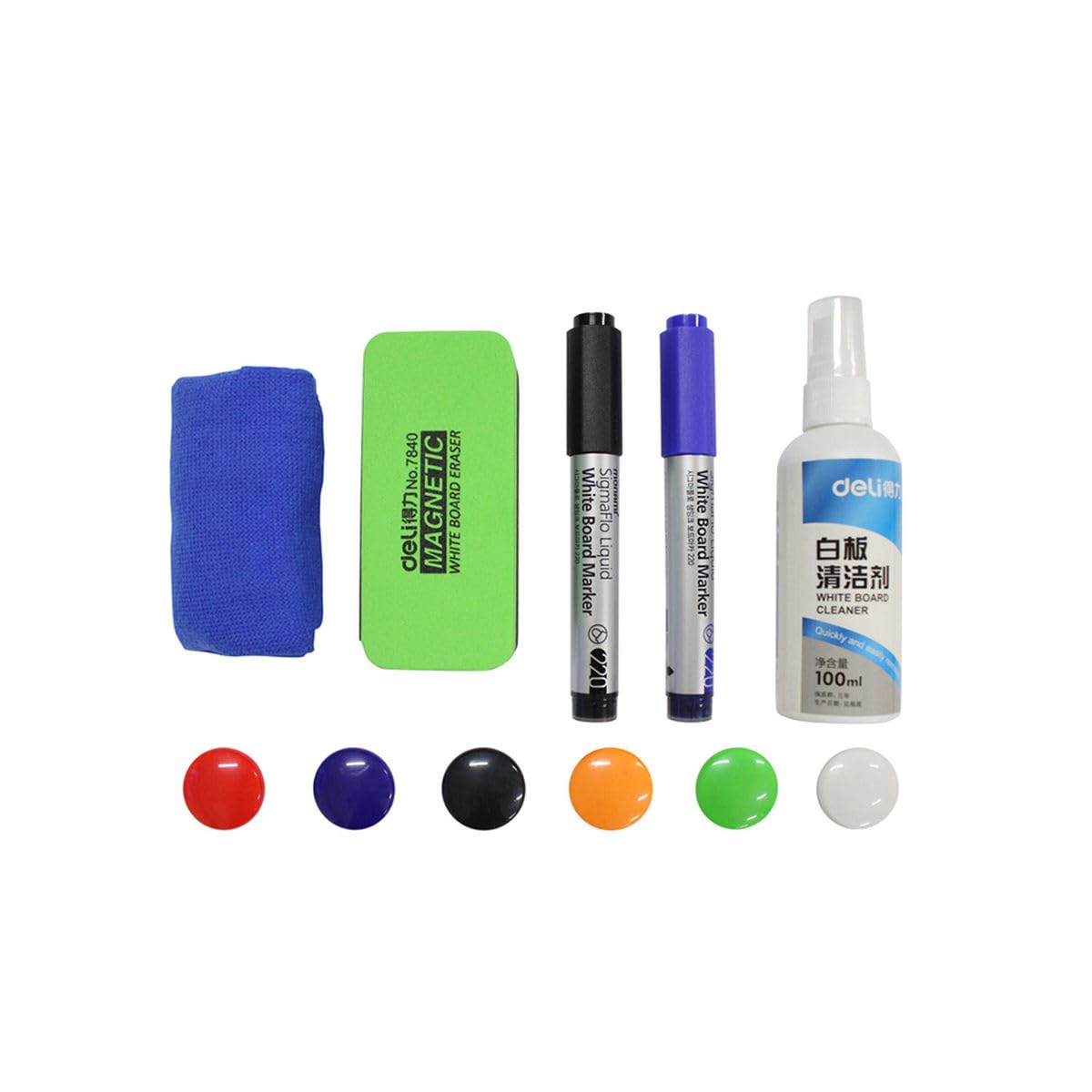 kimex-044-7000-kit-accessoires-tableau-blanc-projection image 1