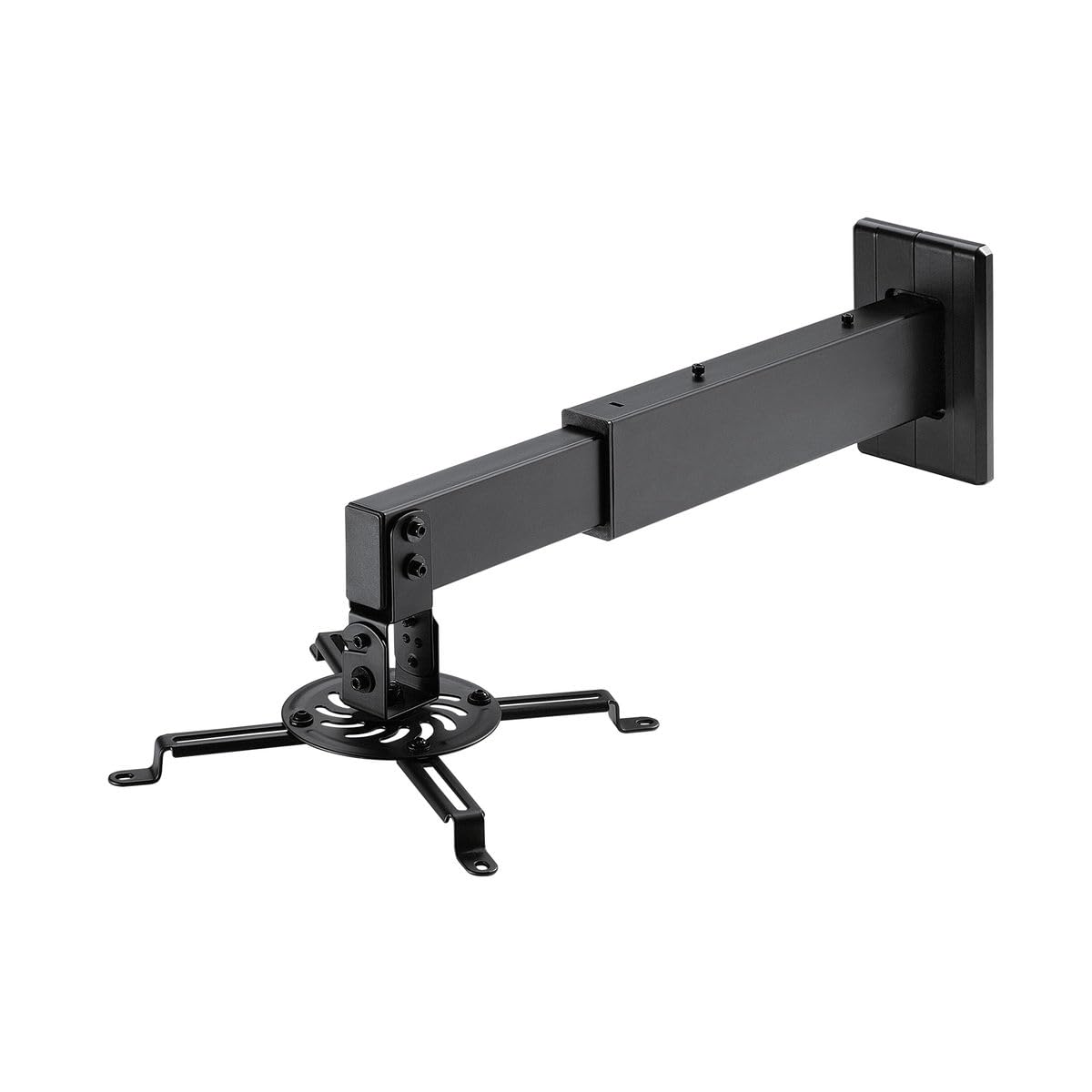 kimex-051-1003-support-vid-oprojecteur-mural-noir-46-60-cm image 2