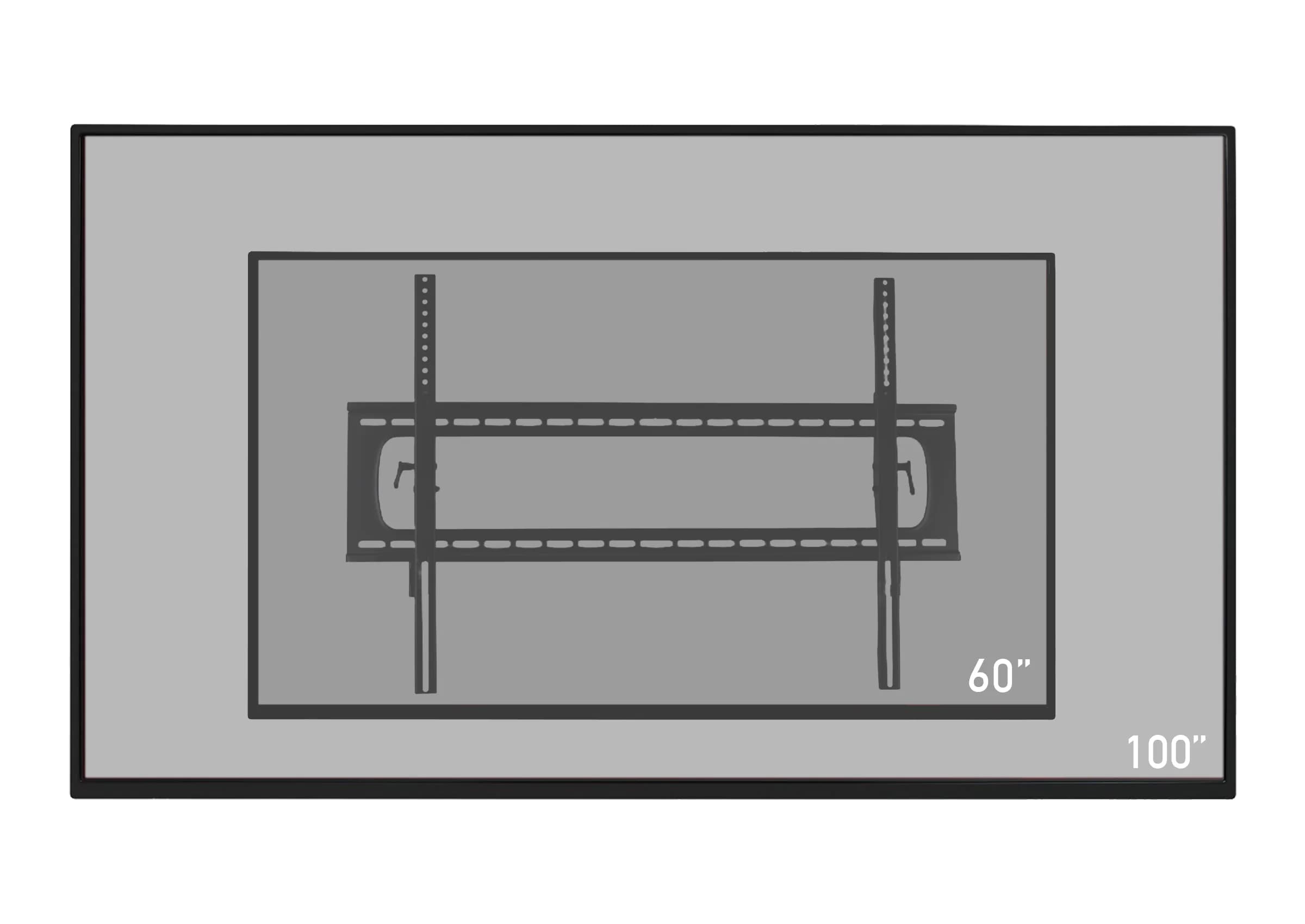celexon-adjust-t10065-support-mural-tv-inclinable-60-100-noir image 4