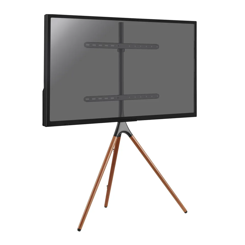 kimex-030-4164-support-tv-chevalet-45-65-noir-noyer-32-kg image 1