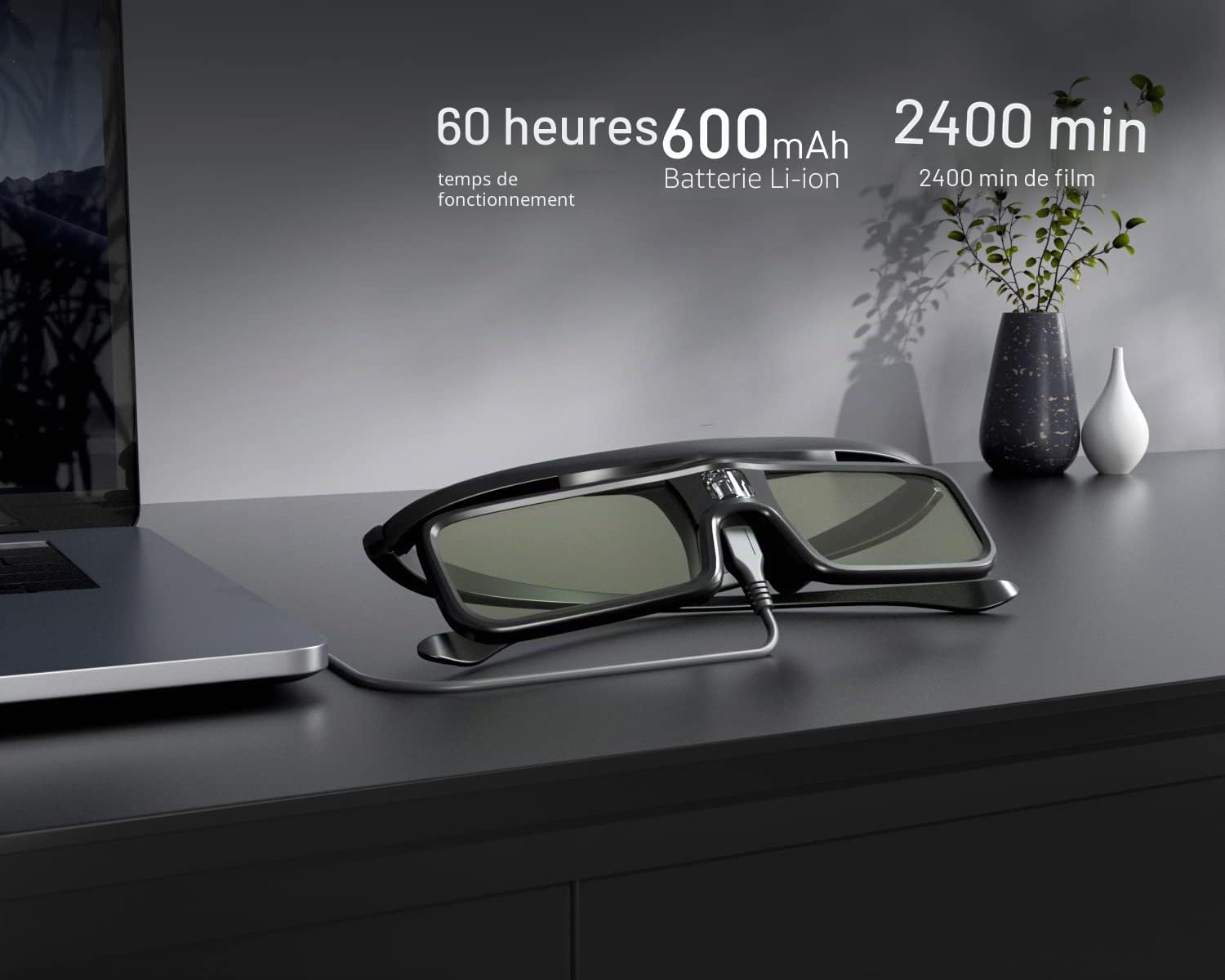 dangbei-lunettes-3d-actives-rechargeables-dlp-link image 2