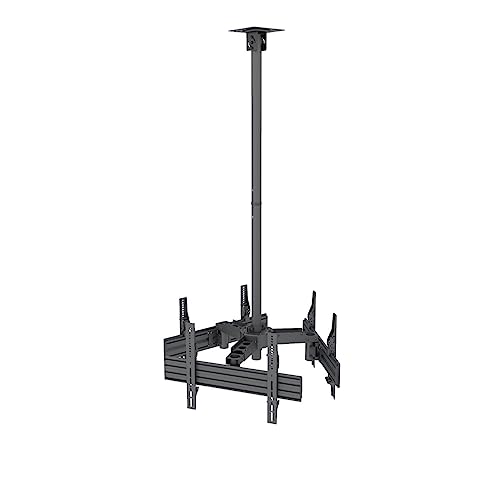 kimex-014-6013-support-tv-plafond-3-crans-50-75 image 7