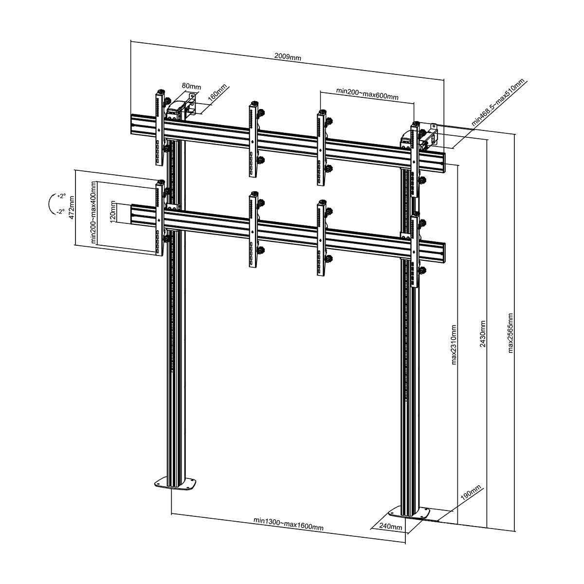 kimex-supports-crans-tv-031-2410k3-mur-d-images-4-crans-45-55 image 4