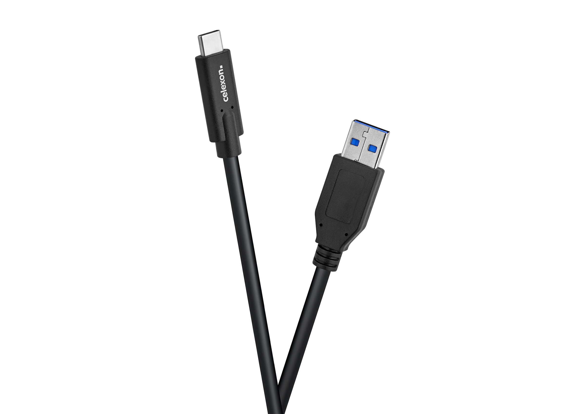 celexon-c-ble-usb-c-vers-usb-a-noir-1m-10-gbps image 3