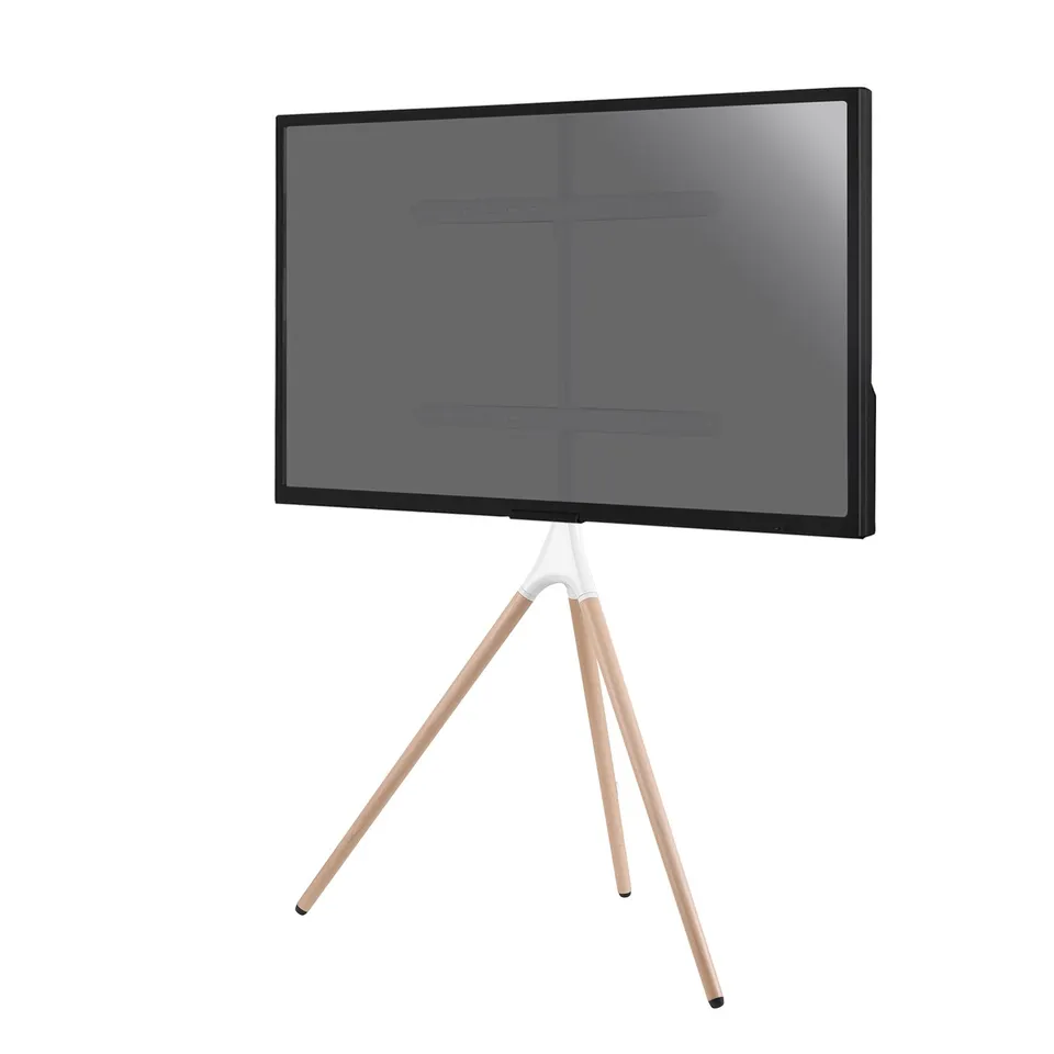 kimex-030-4064-support-tv-chevalet-blanc-h-tre-45-65-vesa image 1