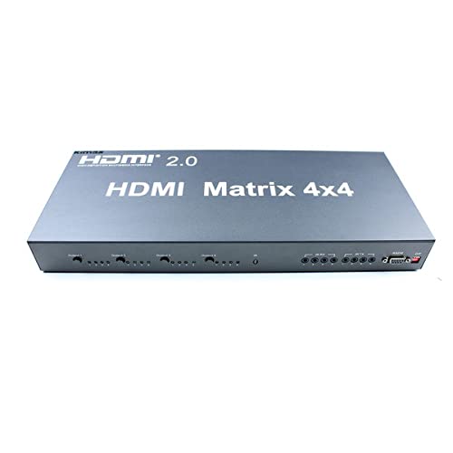 kimex-matrice-hdmi-2-0-4x4-r-partiteur-4k-60hz-4-entr-es-4-sorties image 4