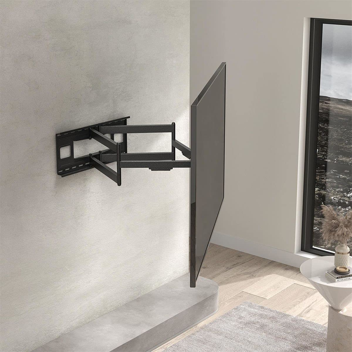 kimex-013-4084-support-tv-mural-orientable-55-90-extensible image 2