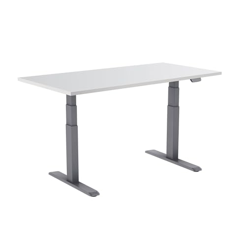 kimex-150-2418k2w-bureau-motoris-assis-debout-180-blanc-gris image 7
