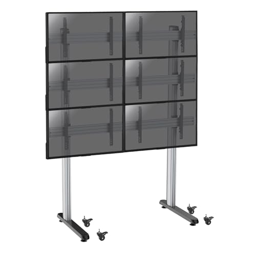 kimex-031-2600k2-support-tv-roulettes-6-crans-45-55 image 2