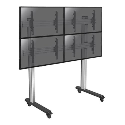 kimex-031-2400k2-support-tv-4-crans-45-55-roulettes image 4