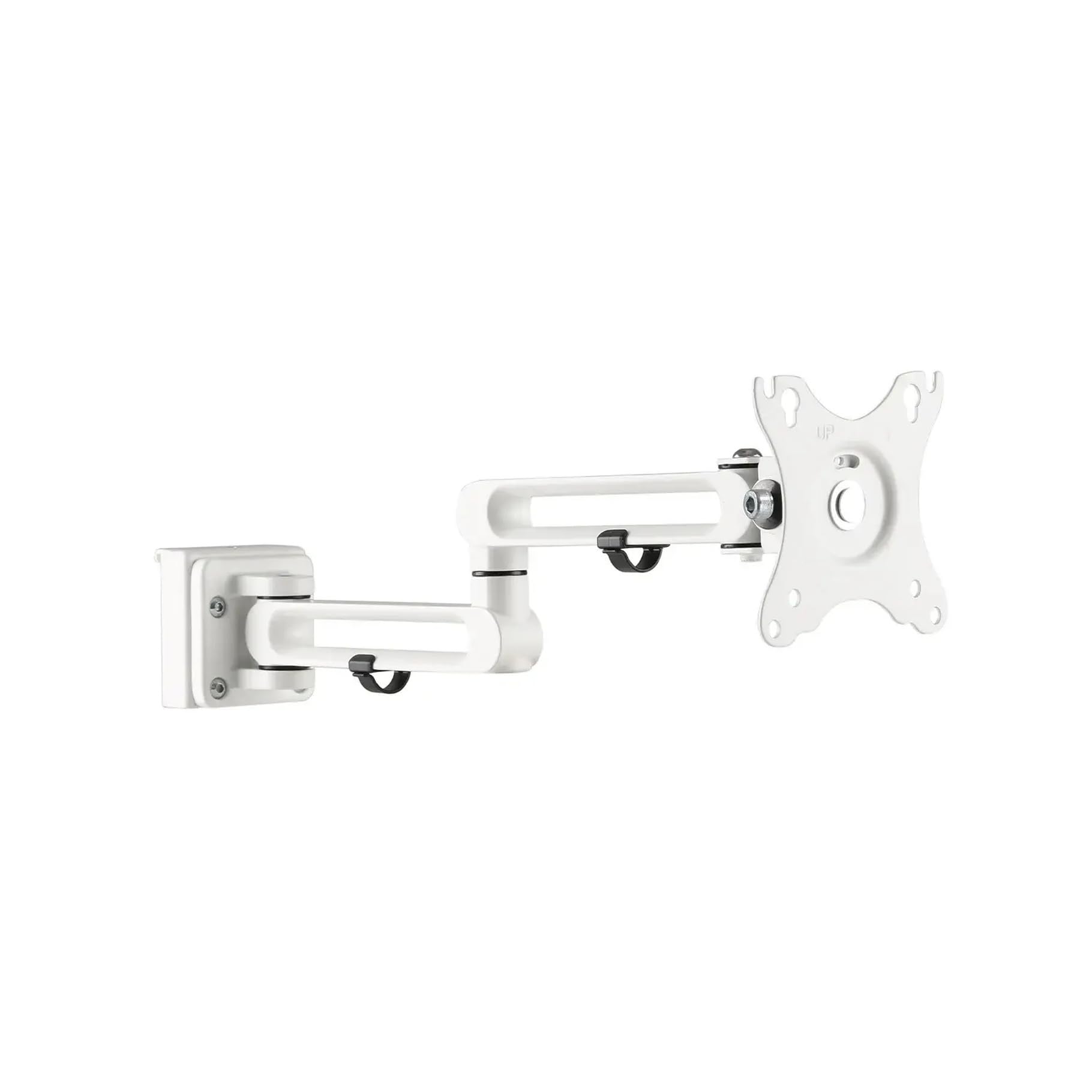 kimex-150-3308-bras-moniteur-slatwall-17-32-blanc-vesa image 1