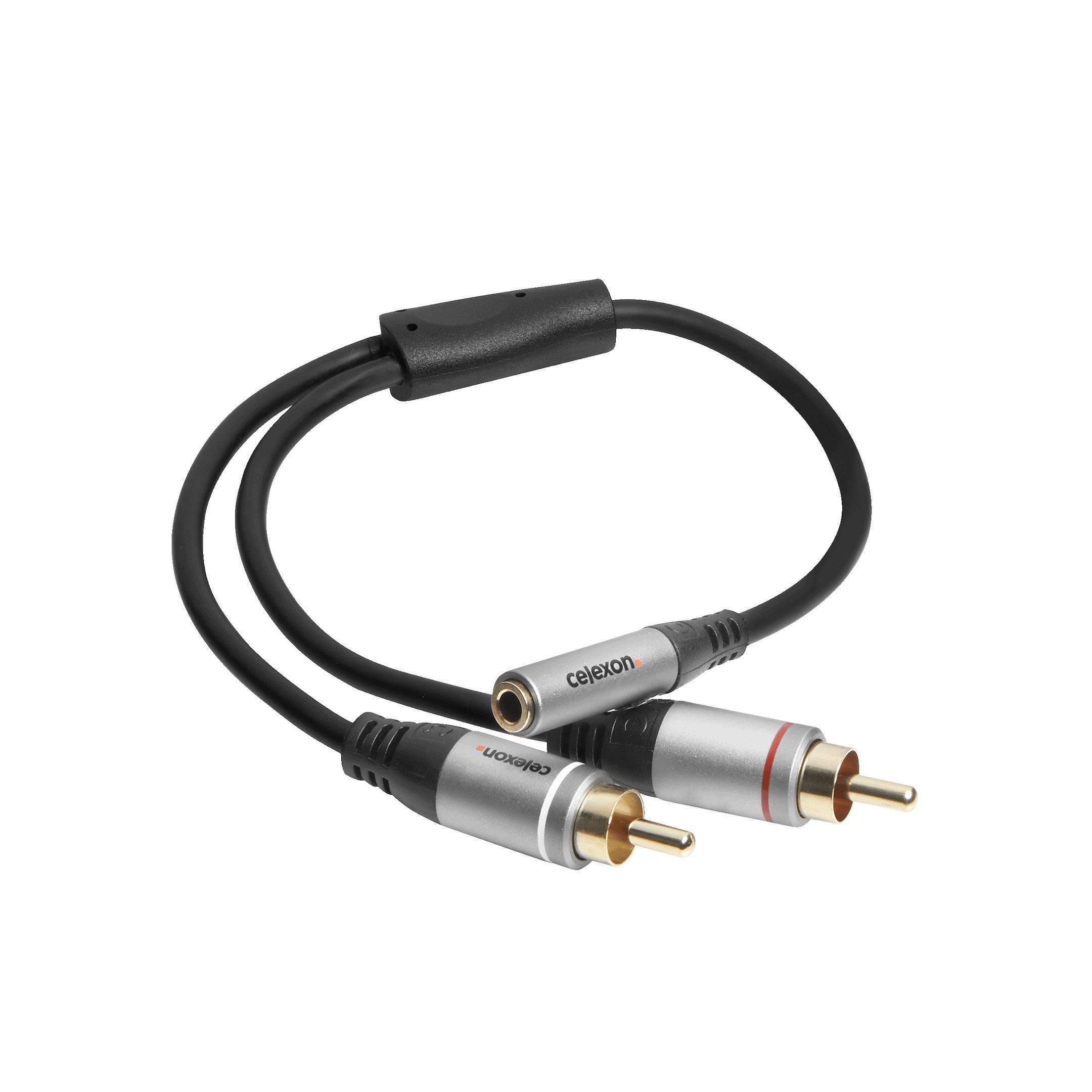 celexon-pro-adaptateur-audio-2x-rca-vers-jack-3-5mm-0-25-m image 4