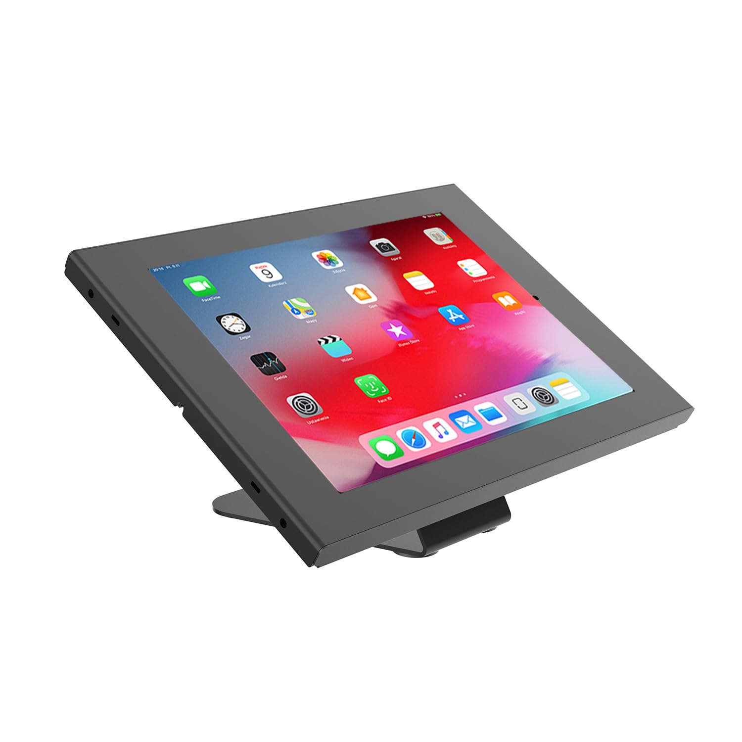 kimex-091-0106k3-support-tablette-ipad-pro-12-9-noir-mural-table image 1