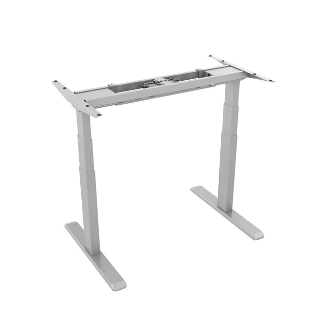 kimex-150-2401w-pied-bureau-assis-debout-motoris-gris-connect image 1