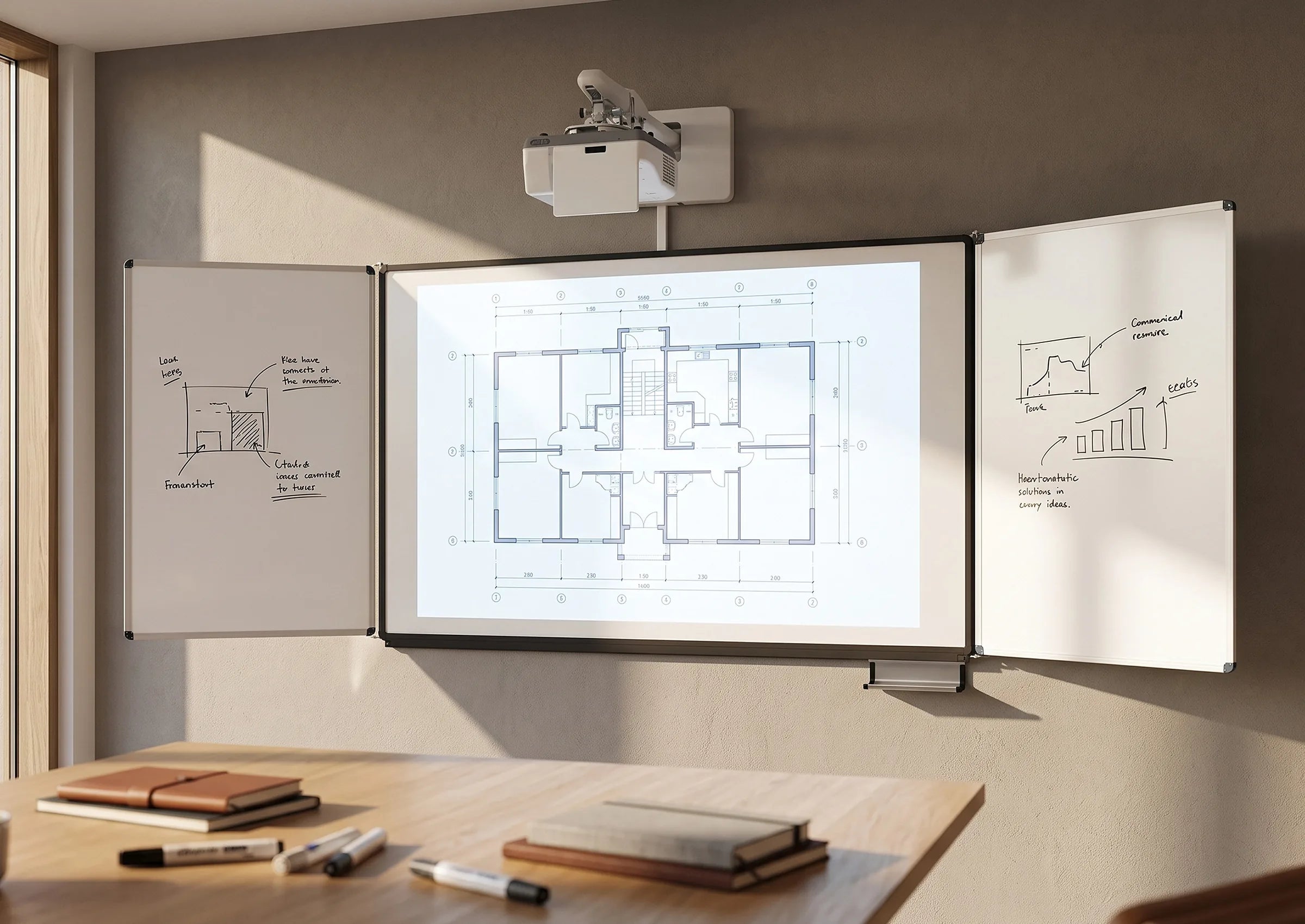 celexon-expert-tableau-blanc-projection-192x120cm image 2