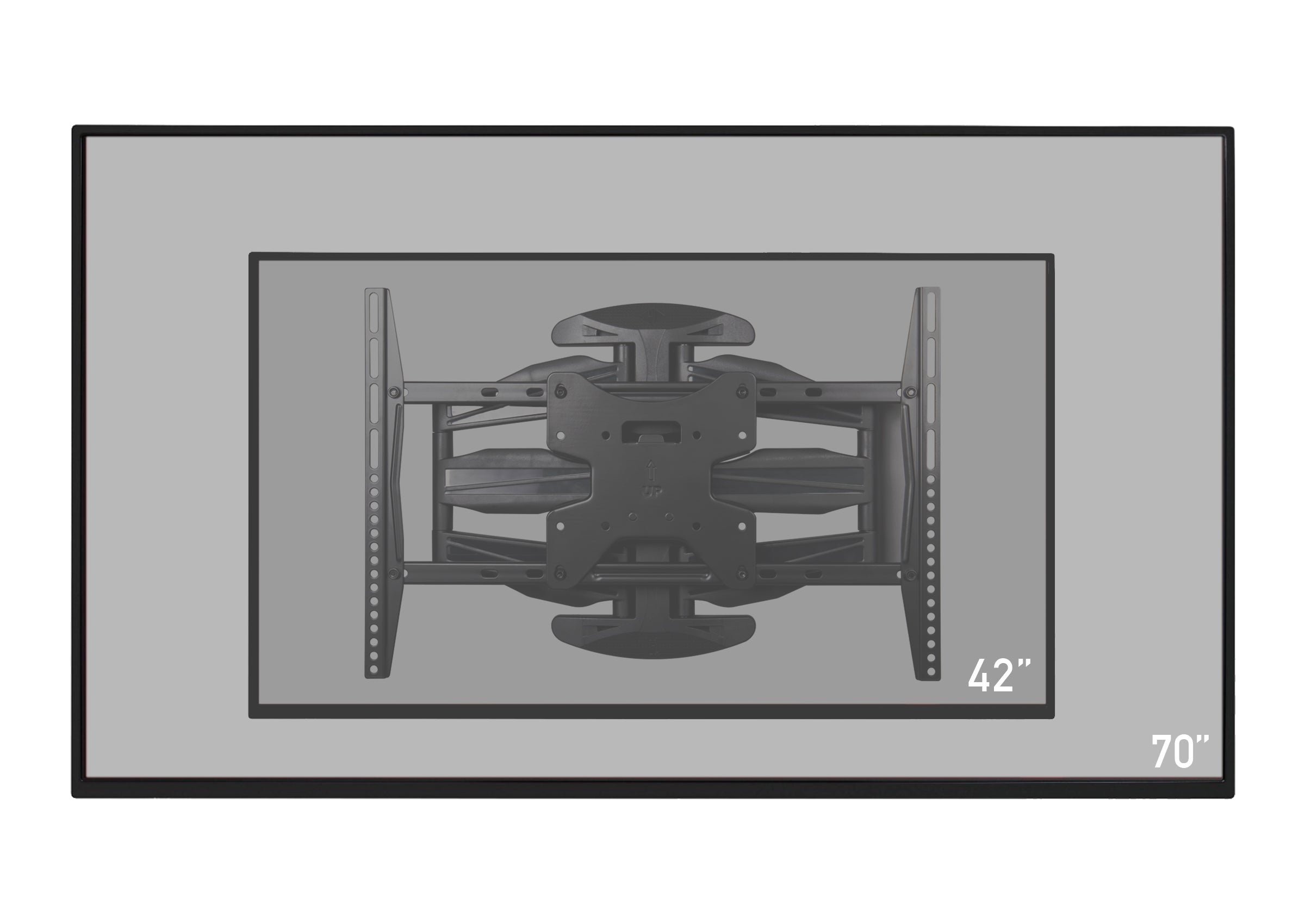 celexon-adjust-srt70460-support-tv-mural-42-70-pouces-60kg image 1
