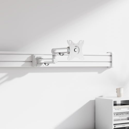 kimex-150-3308-bras-moniteur-slatwall-17-32-blanc-vesa image 5