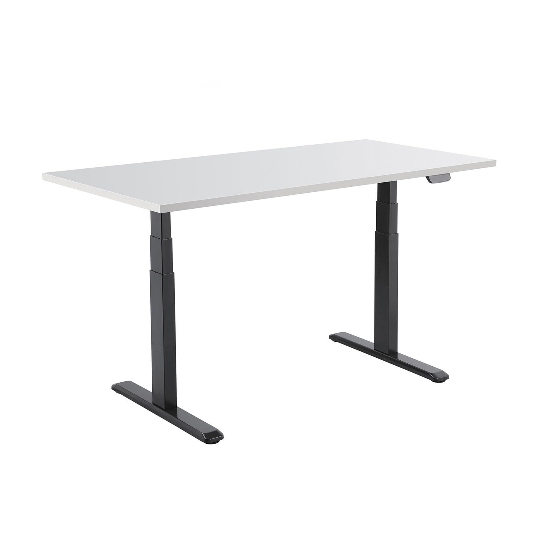 kimex-150-2512k2w-bureau-assis-debout-motoris-120x75-blanc-noir image 1