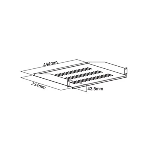 kimex-tag-re-fixe-rack-19-1u-profondeur-25-cm image 3
