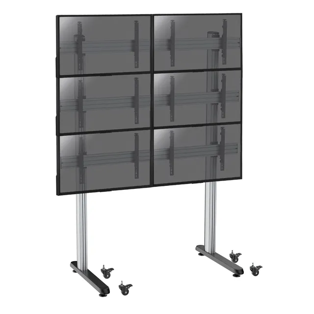 kimex-031-2600k2-support-tv-roulettes-6-crans-45-55 image 1