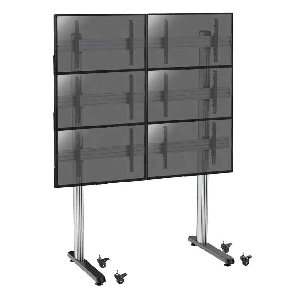 kimex-031-2600k2-support-tv-roulettes-6-crans-45-55 image 1