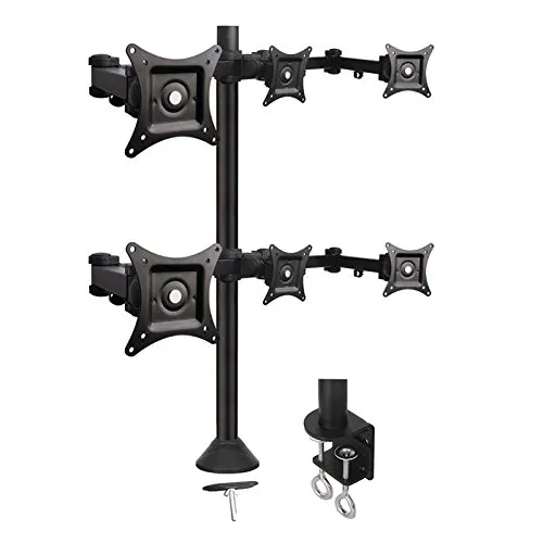 kimex-015-1326-support-6-crans-pc-13-20-pouces-noir-vesa image 1