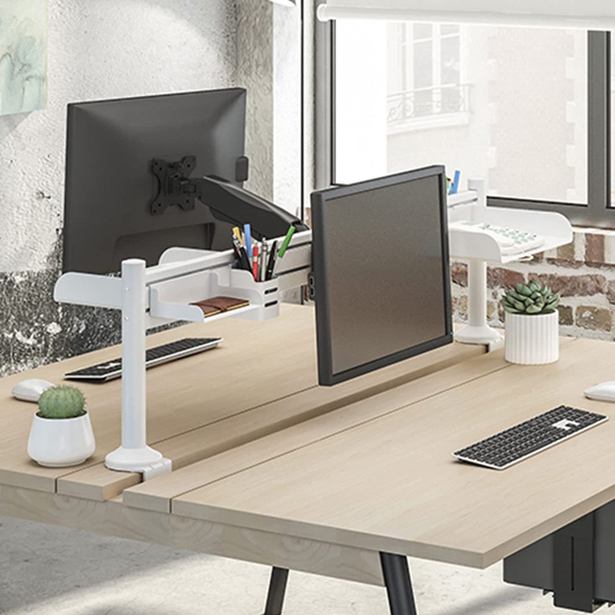kimex-rail-fixation-bureau-slatwall-aluminium-120-cm image 5