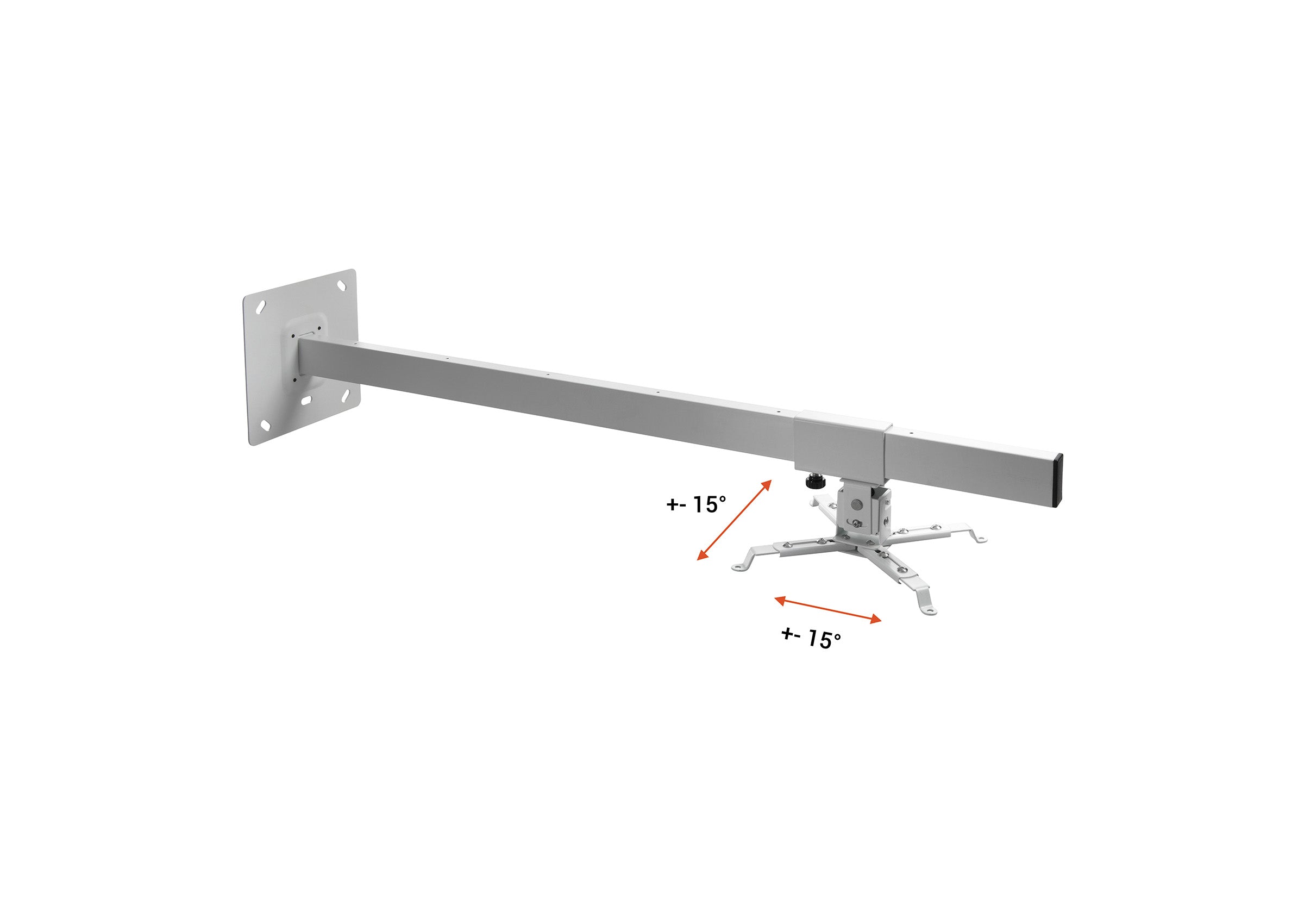 celexon-multicel-wm-support-vid-oprojecteur-mural-60-cm-blanc image 7
