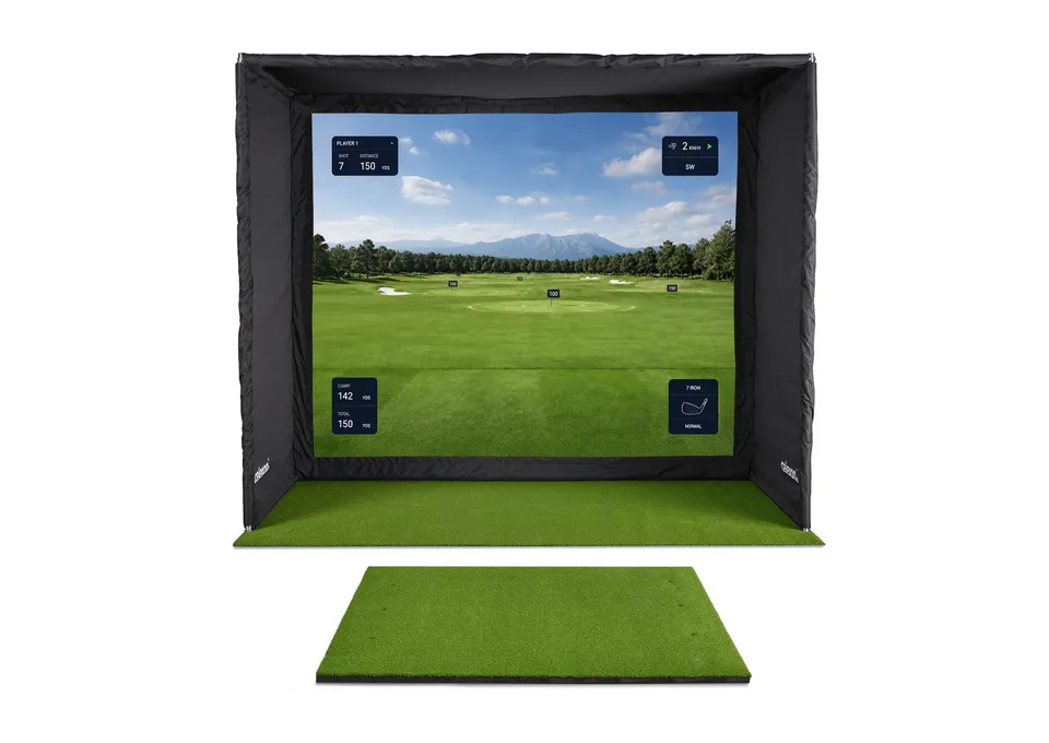 celexon-fairway-simulateur-de-golf-3x2-5m-toile-4k-impact image 1