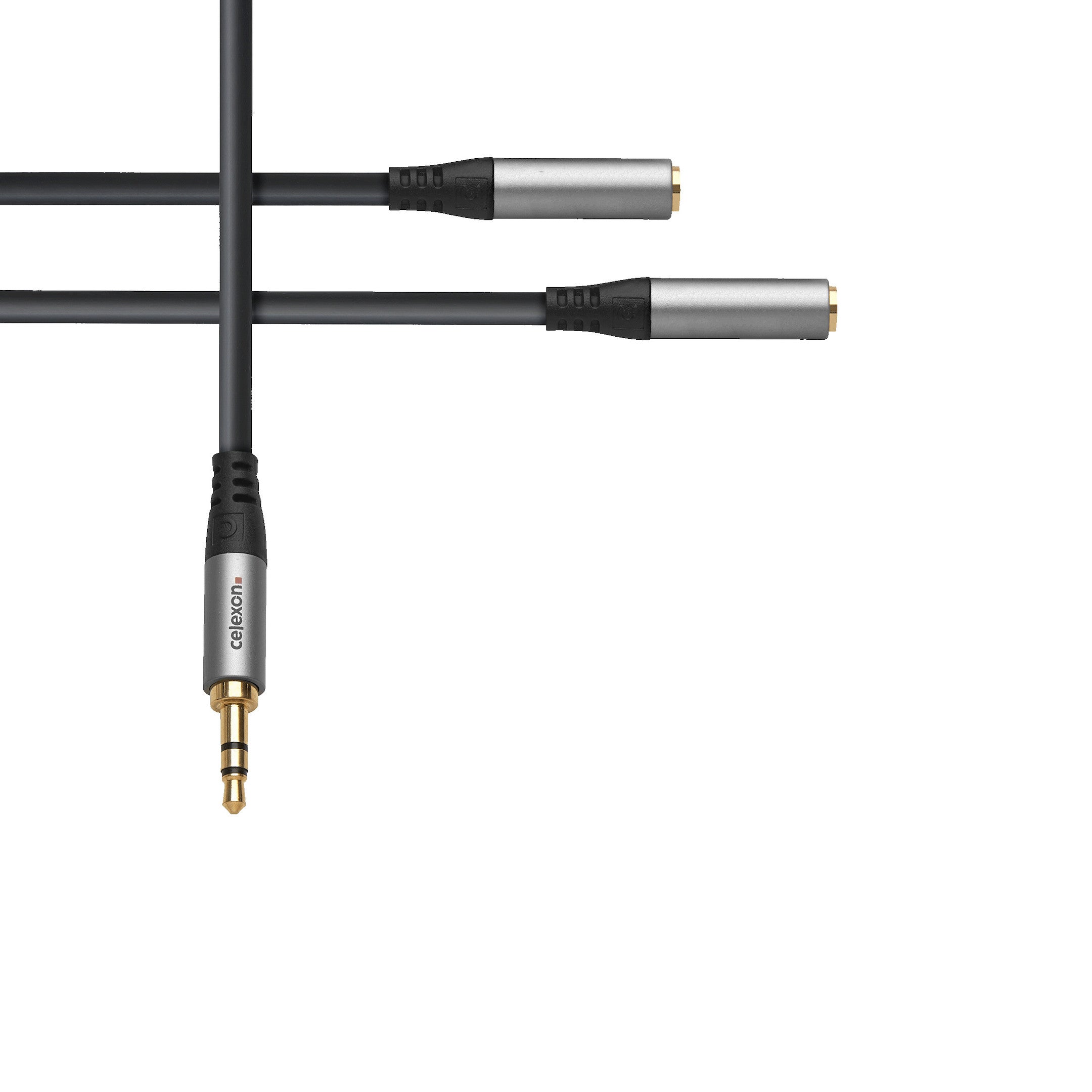 celexon-pro-adaptateur-jack-3-5-mm-double-sortie-0-25-m image 5