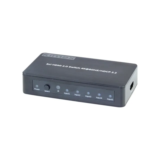 kimex-switch-hdmi-131-2051-commutateur-4k-60hz-5-entr-es-1-sortie image 1