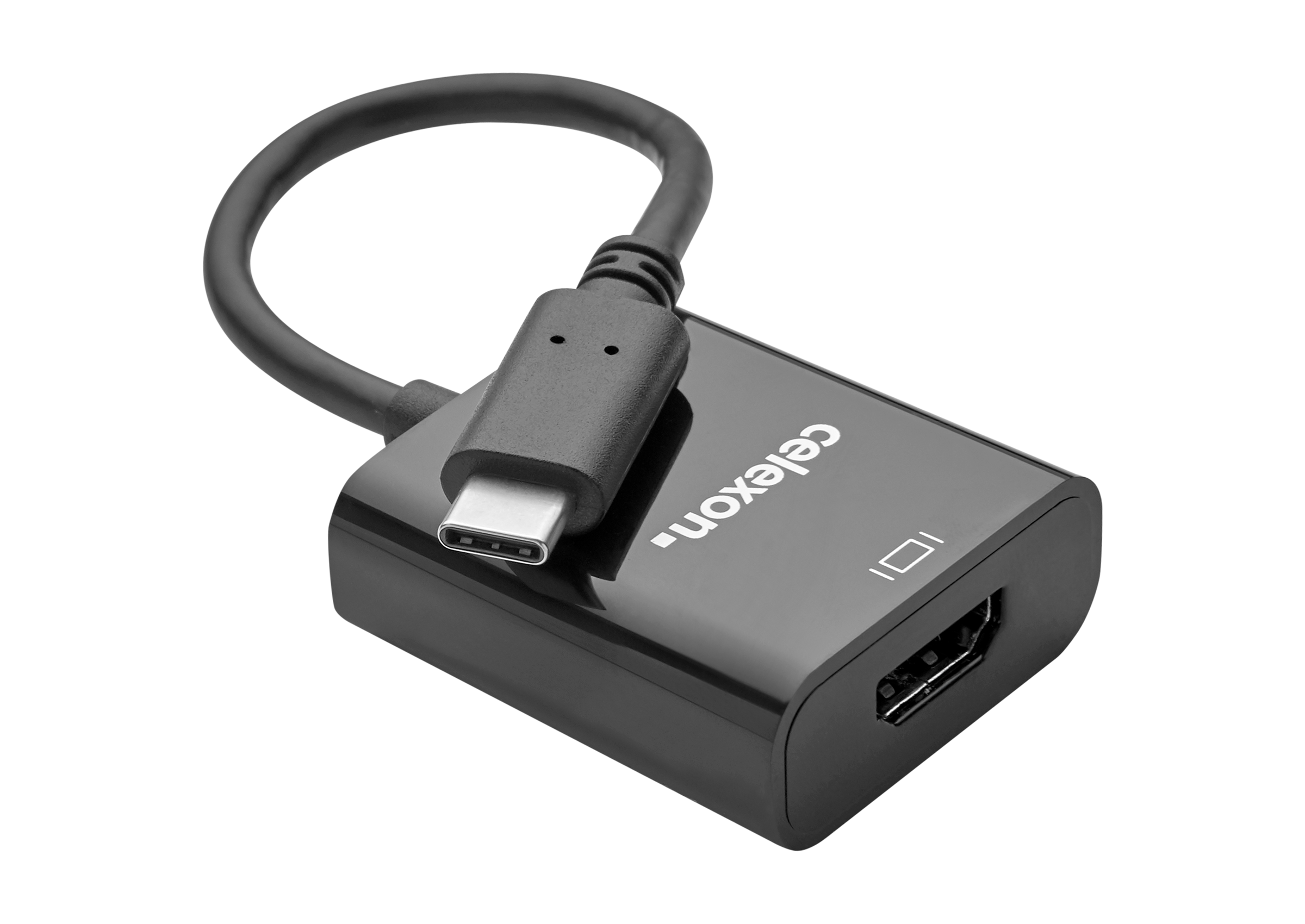 celexon-adaptateur-usb-c-vers-hdmi-4k-noir-0-1-m image 1