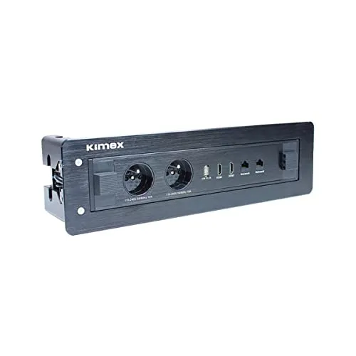 kimex-135-3101-bo-tier-table-encastrable-motoris-noir-hdmi image 1