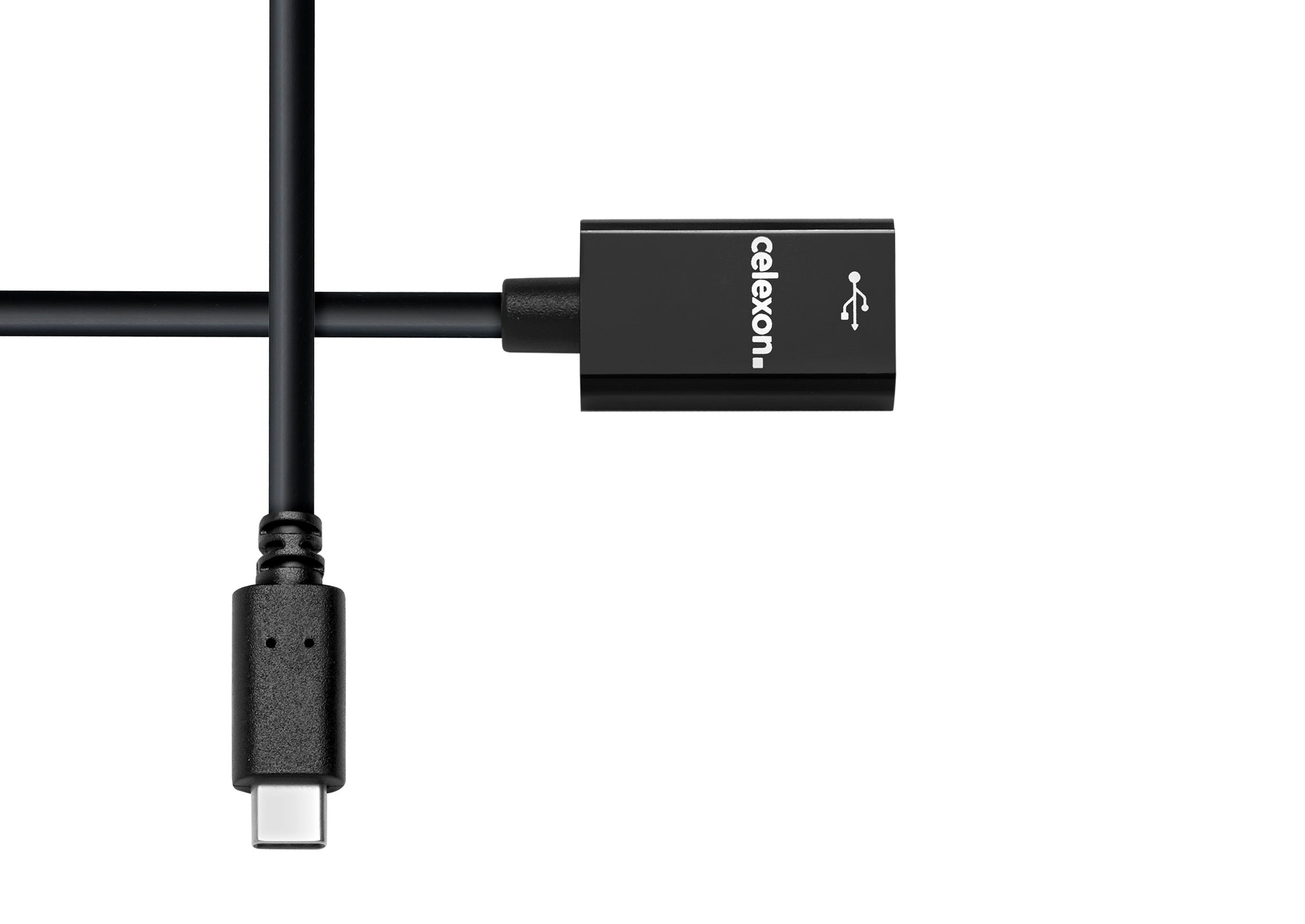 celexon-adaptateur-usb-c-vers-usb-a-5gbps-noir-0-1m image 3
