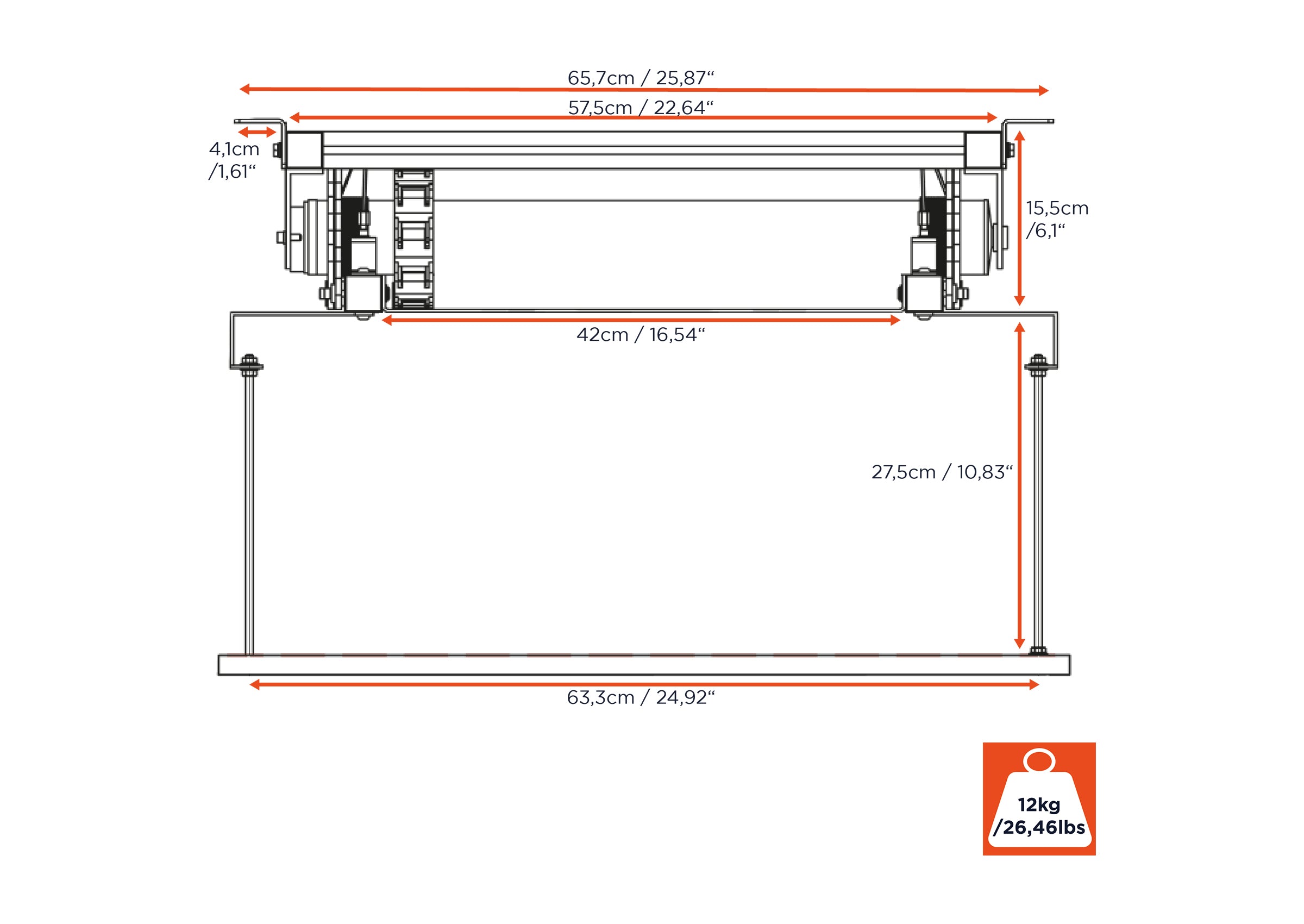 celexon-pl1000-ascenseur-plafond-motoris-projecteur-15-kg image 5