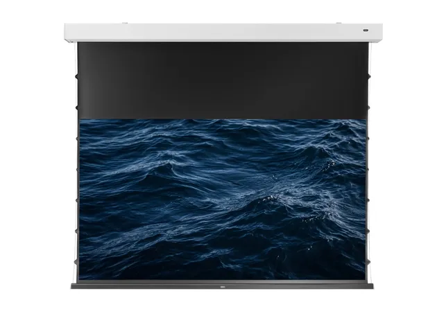 celexon-4k-pro-mwht-cran-motoris-120-blanc-mat-isf image 1