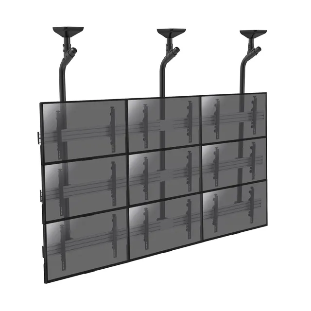 kimex-031-4900k-support-tv-plafond-9-crans-45-50-inclinable image 1