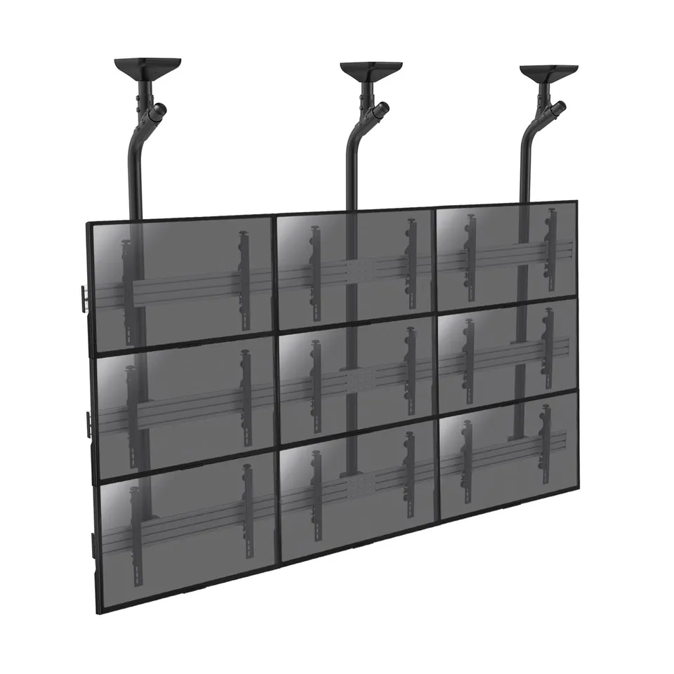 kimex-031-4900k-support-tv-plafond-9-crans-45-50-inclinable image 1