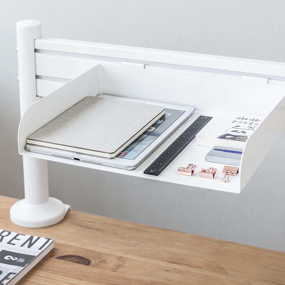 kimex-rail-fixation-bureau-slatwall-aluminium-120-cm image 3