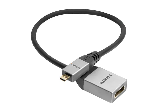 celexon-pro-adaptateur-micro-hdmi-vers-hdmi-a-4k-0-25-m image 1