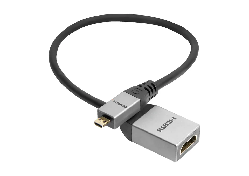 celexon-pro-adaptateur-micro-hdmi-vers-hdmi-a-4k-0-25-m image 1