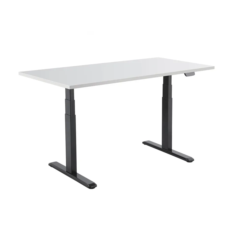 kimex-150-2518k2w-bureau-assis-debout-motoris-180x75-blanc-noir image 1